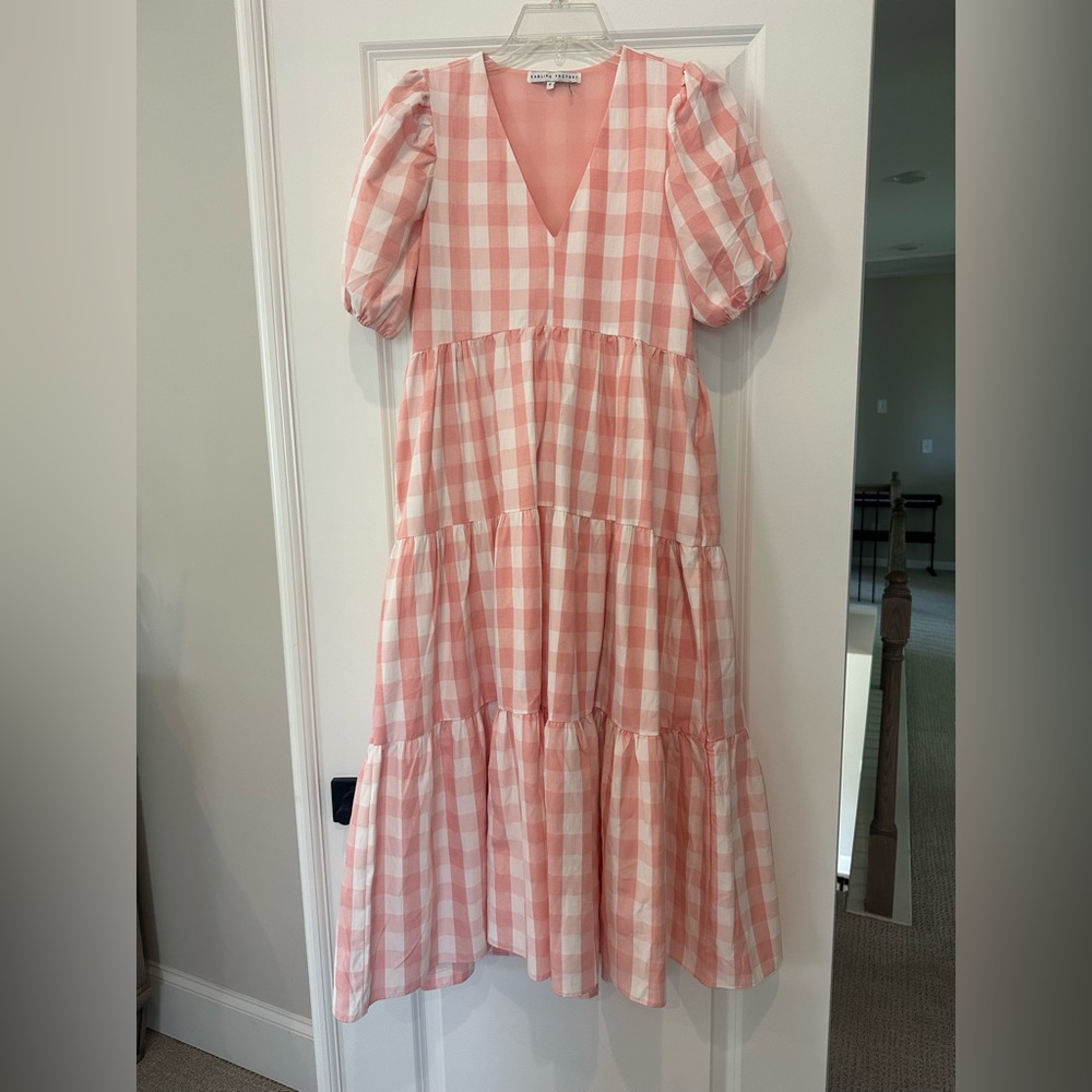 English Factory - Pink Gingham Dress